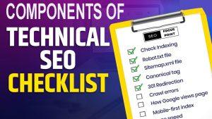 Components of Technical SEO Checklist